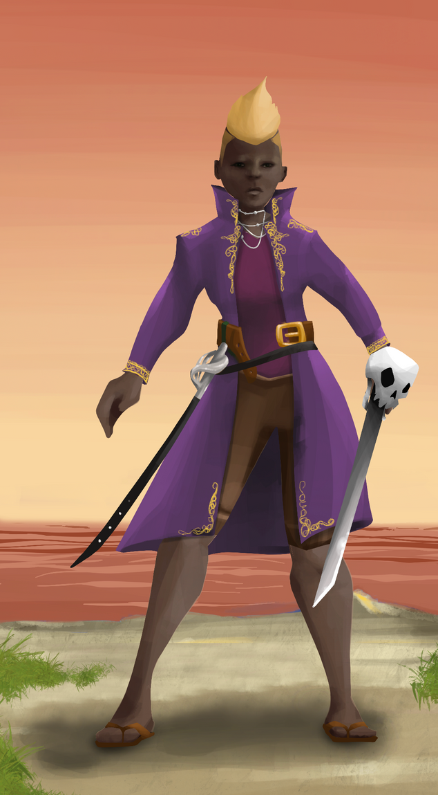 AlgoSeas Pirate #31097 NFT on Algorand