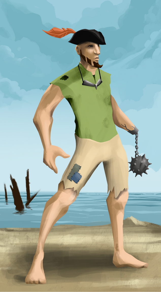 AlgoSeas Pirate #31098 NFT on Algorand