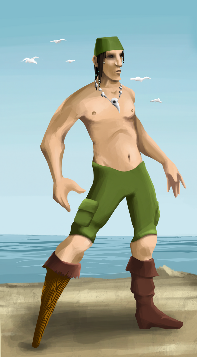 AlgoSeas Pirate #31105 NFT on Algorand