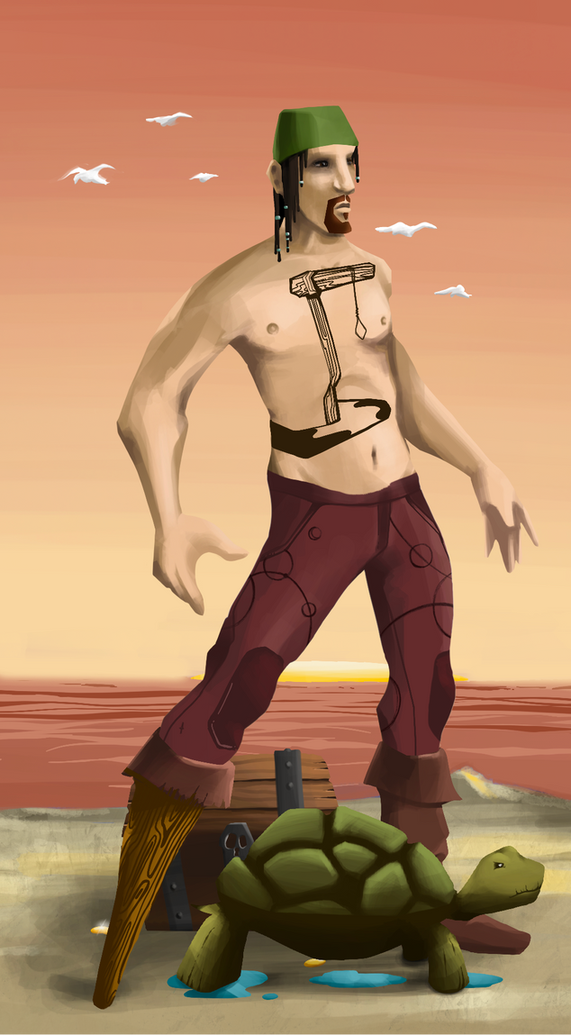 AlgoSeas Pirate #31109 NFT on Algorand