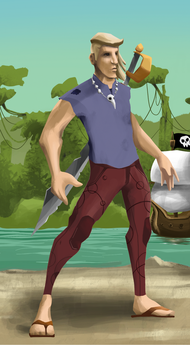 AlgoSeas Pirate #31117 NFT on Algorand