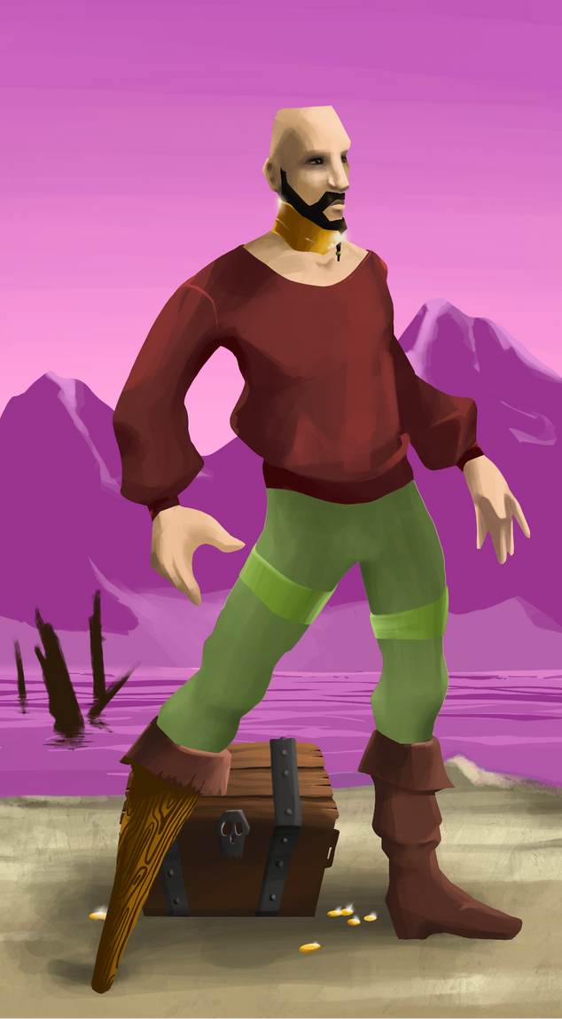 AlgoSeas Pirate #31126 NFT on Algorand