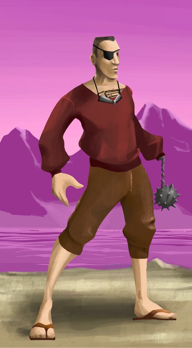 AlgoSeas Pirate #31154 NFT on Algorand