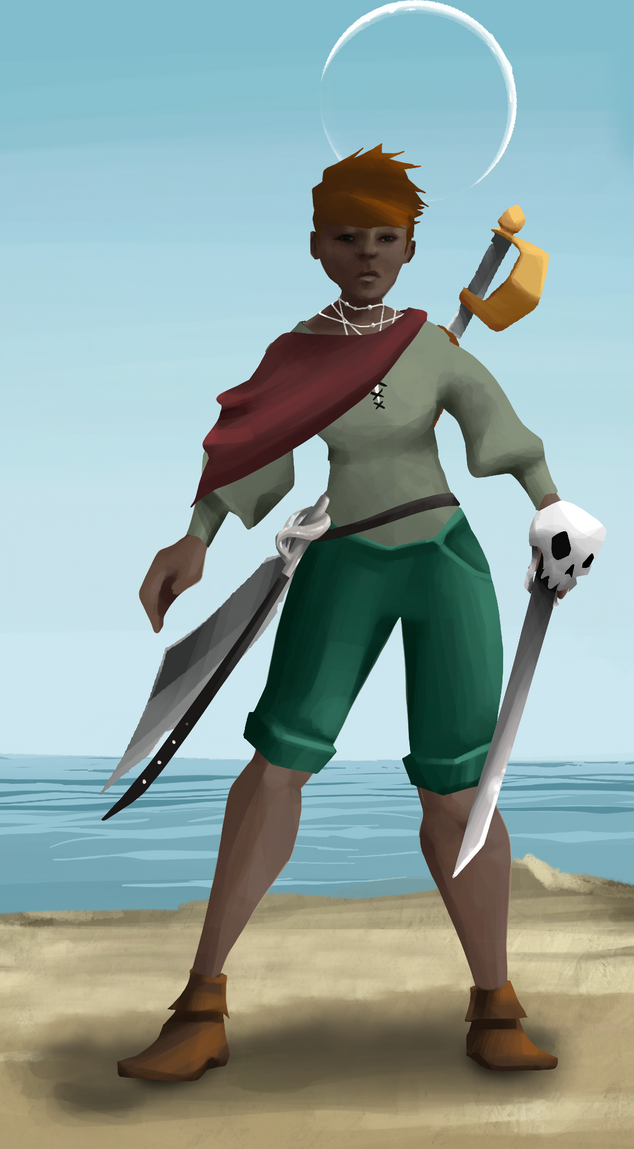 AlgoSeas Pirate #31168 NFT on Algorand