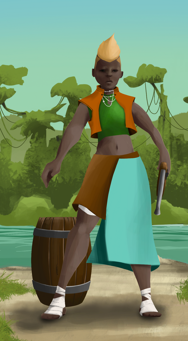 AlgoSeas Pirate #31171 NFT on Algorand