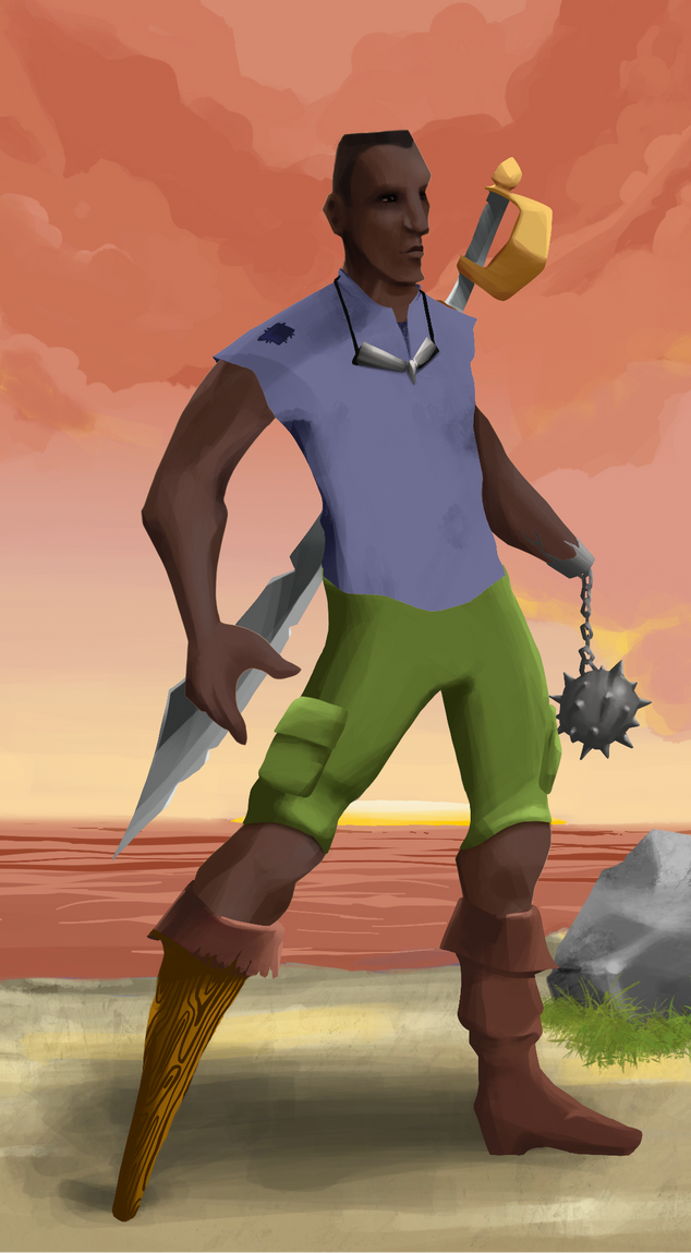 AlgoSeas Pirate #31182 NFT on Algorand