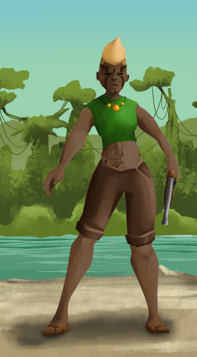 AlgoSeas Pirate #31190 NFT on Algorand