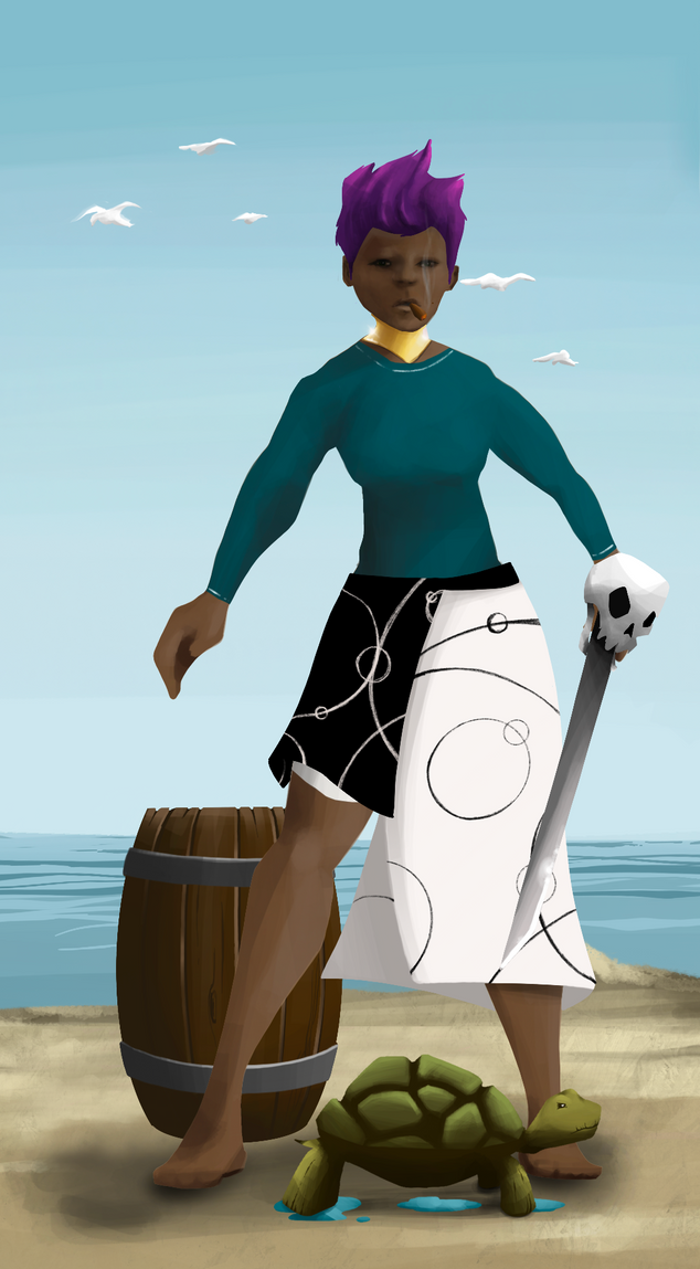 AlgoSeas Pirate #31198 NFT on Algorand