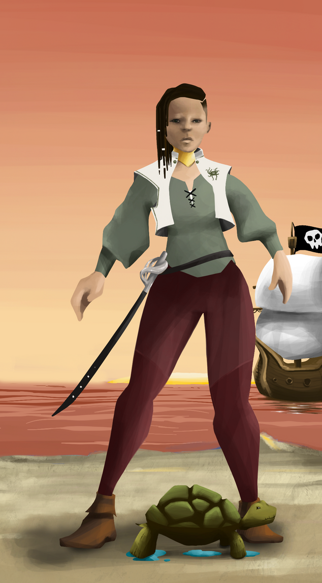 AlgoSeas Pirate #31203 NFT on Algorand