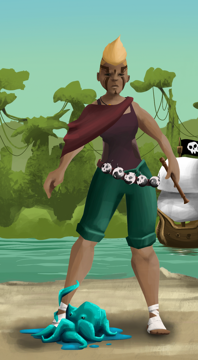 AlgoSeas Pirate #31204 NFT on Algorand