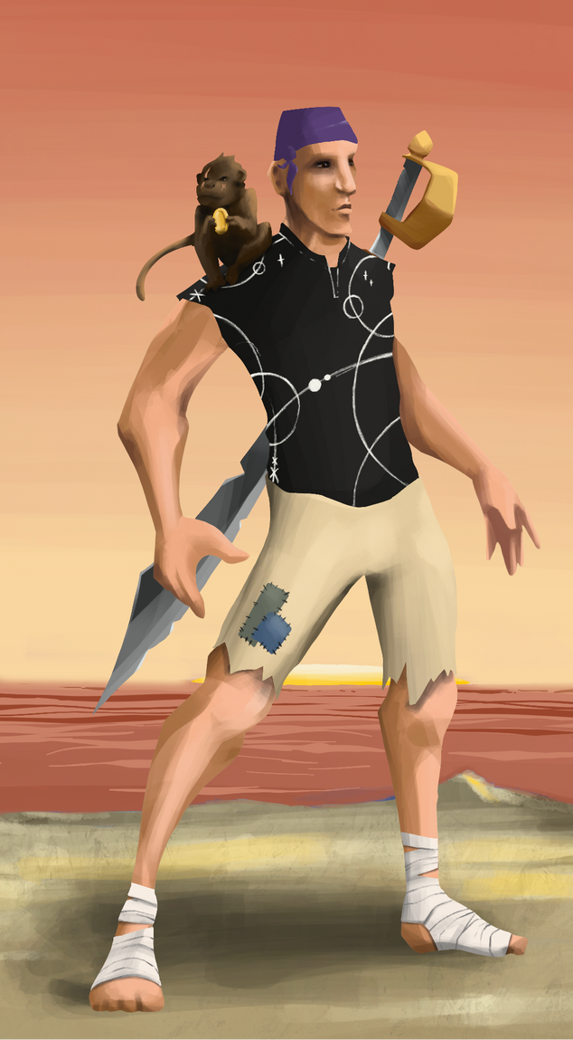 AlgoSeas Pirate #31214 NFT on Algorand