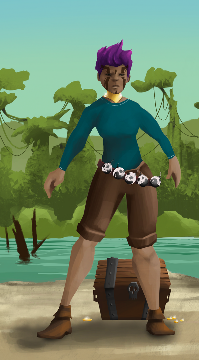 AlgoSeas Pirate #31229 NFT on Algorand