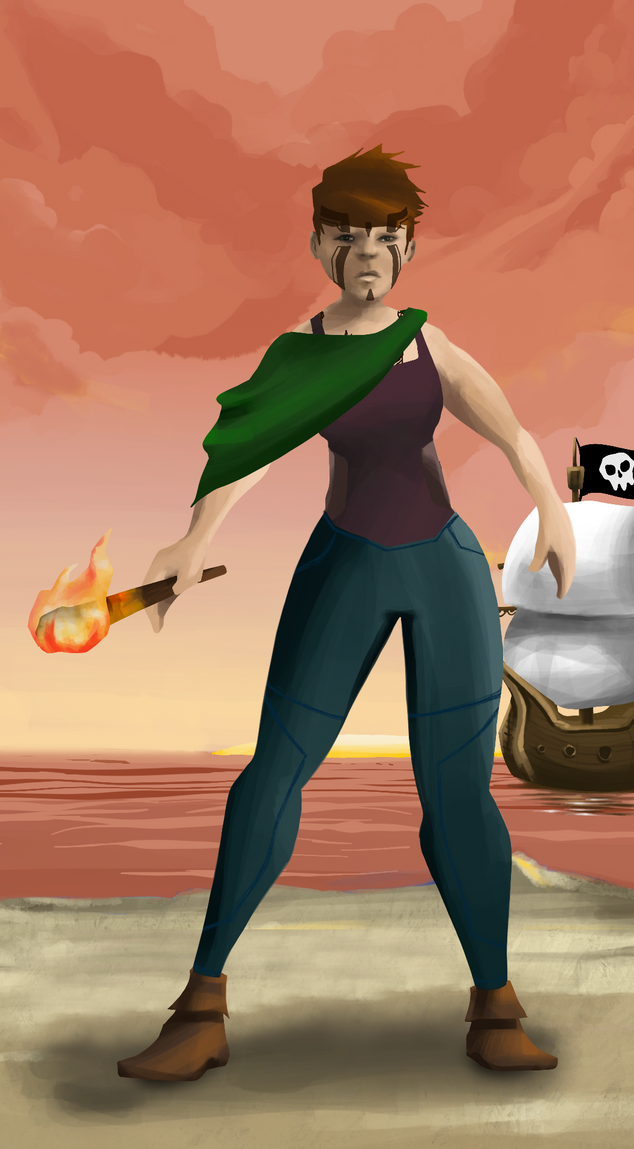 AlgoSeas Pirate #31230 NFT on Algorand