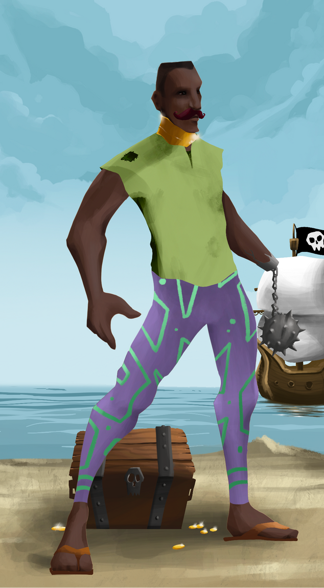 AlgoSeas Pirate #31238 NFT on Algorand