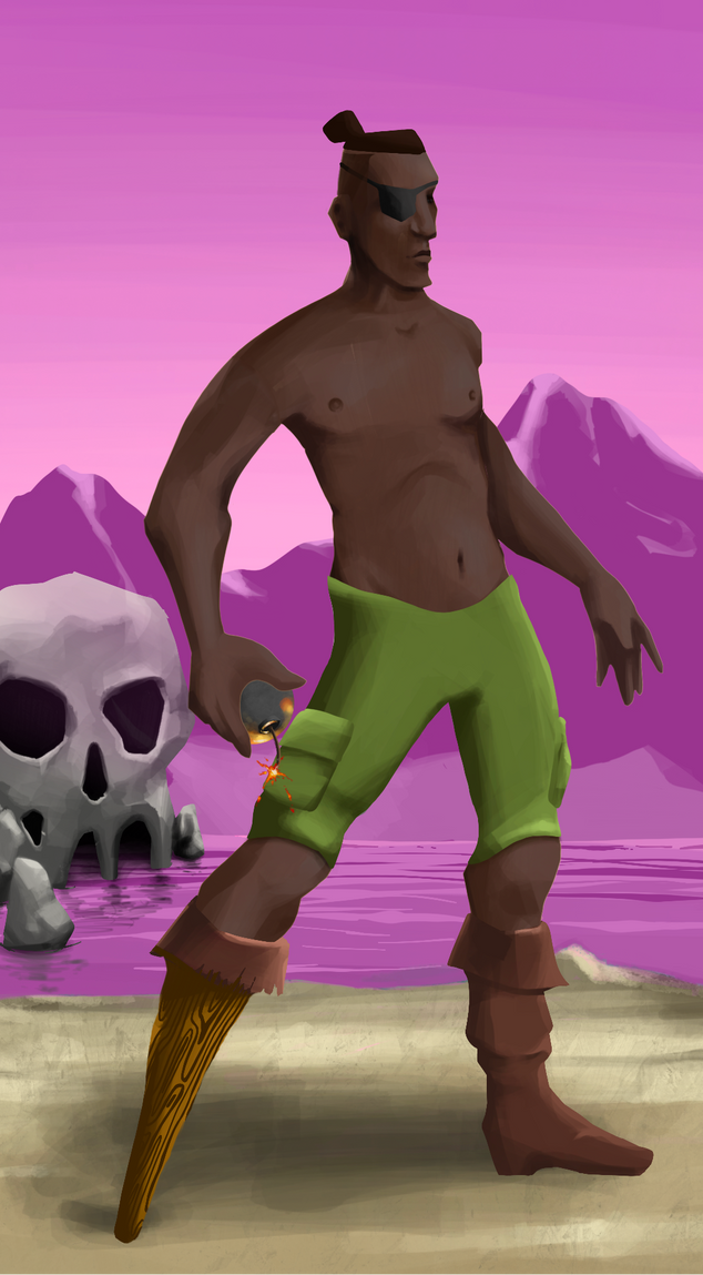 AlgoSeas Pirate #31247 NFT on Algorand