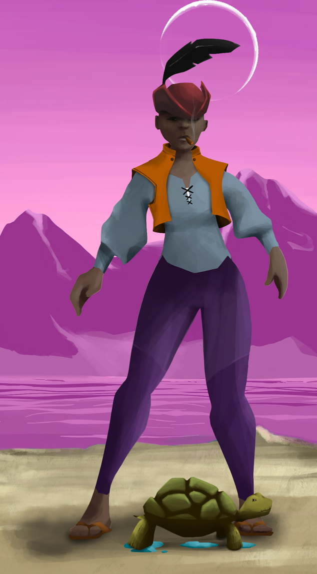 AlgoSeas Pirate #31253 NFT on Algorand