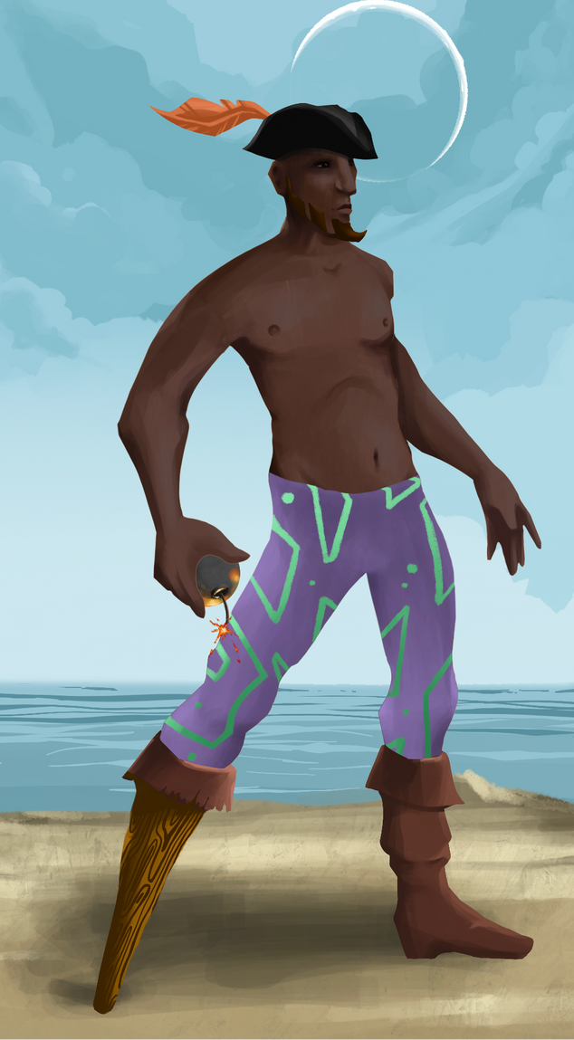 AlgoSeas Pirate #31274 NFT on Algorand