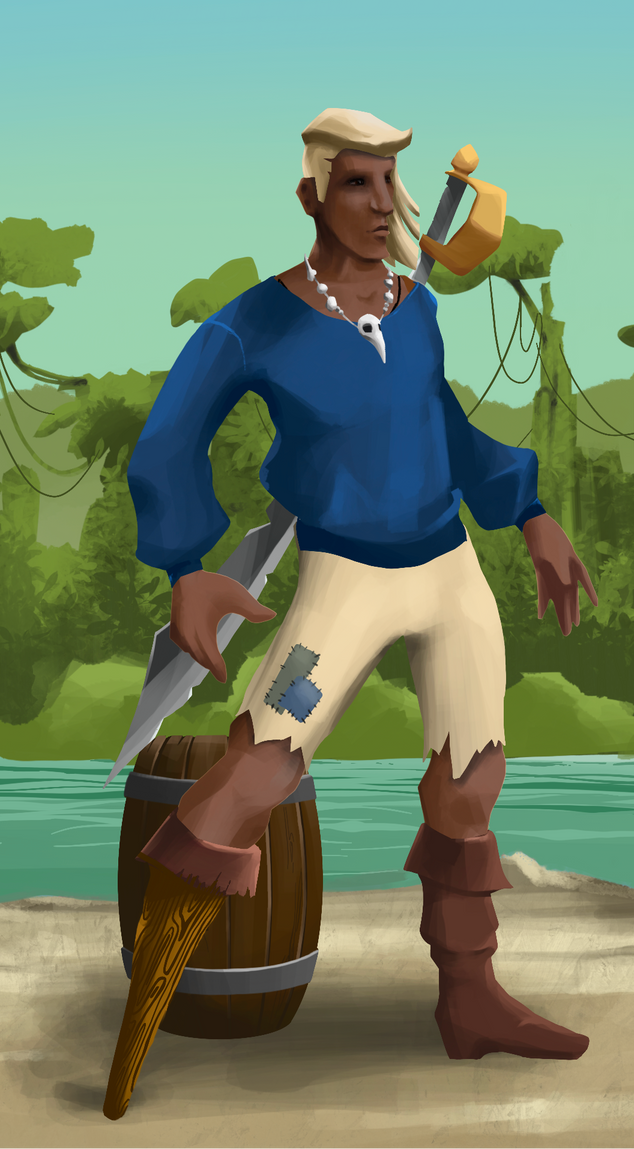 AlgoSeas Pirate #31279 NFT on Algorand