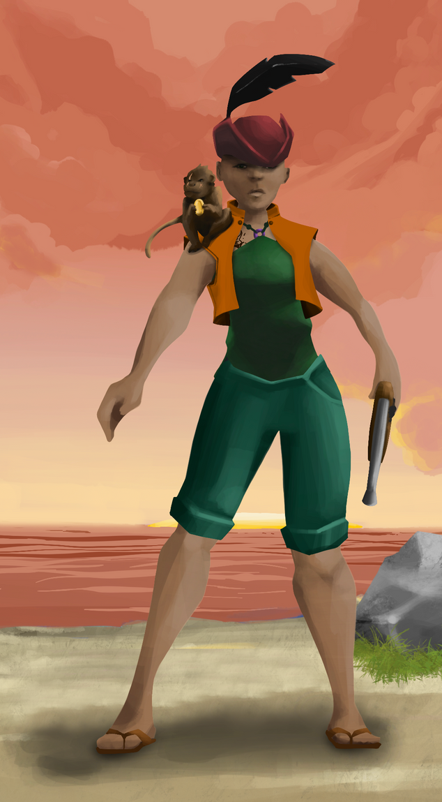 AlgoSeas Pirate #31281 NFT on Algorand