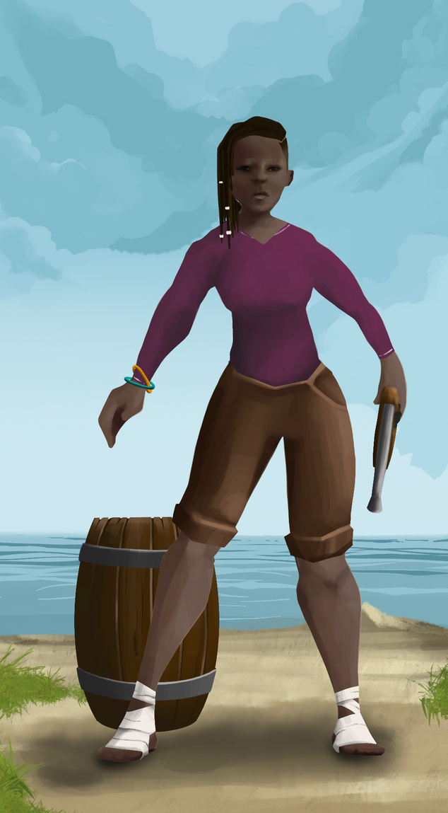 AlgoSeas Pirate #31294 NFT on Algorand