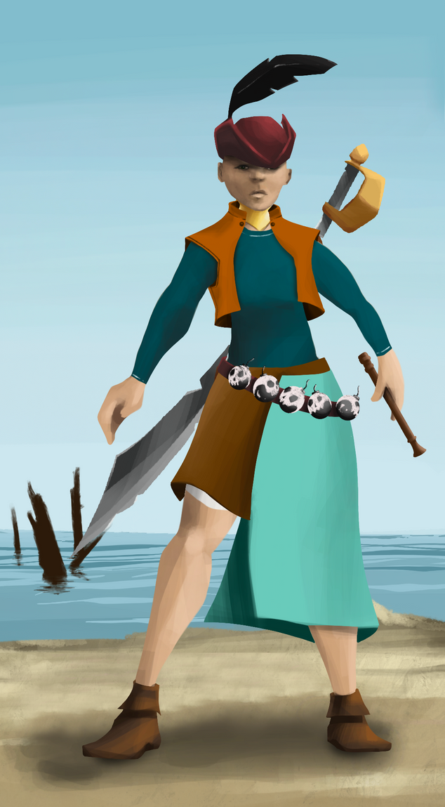 AlgoSeas Pirate #31300 NFT on Algorand