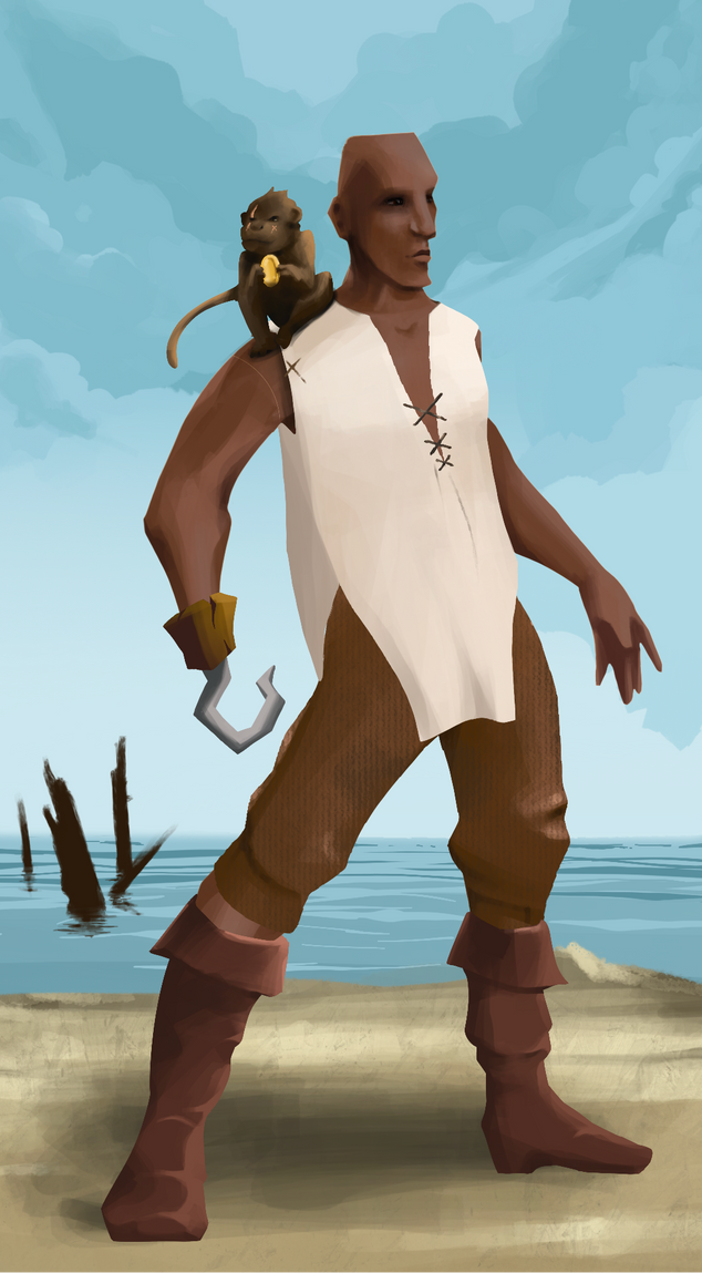 AlgoSeas Pirate #31305 NFT on Algorand