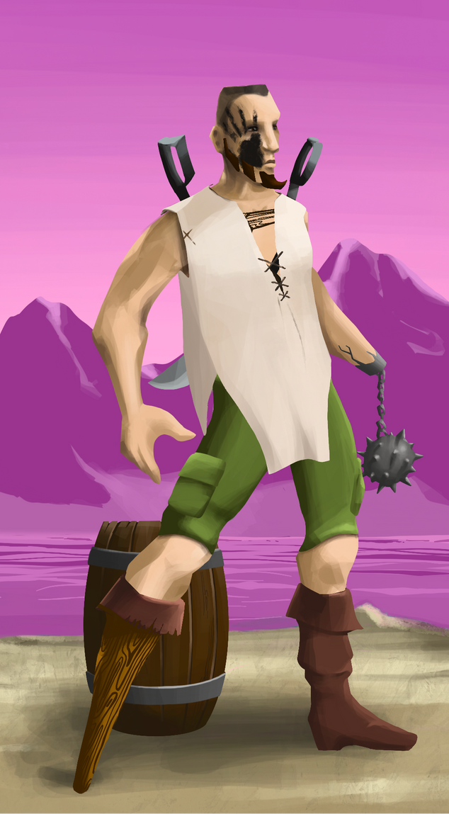 AlgoSeas Pirate #31307 NFT on Algorand