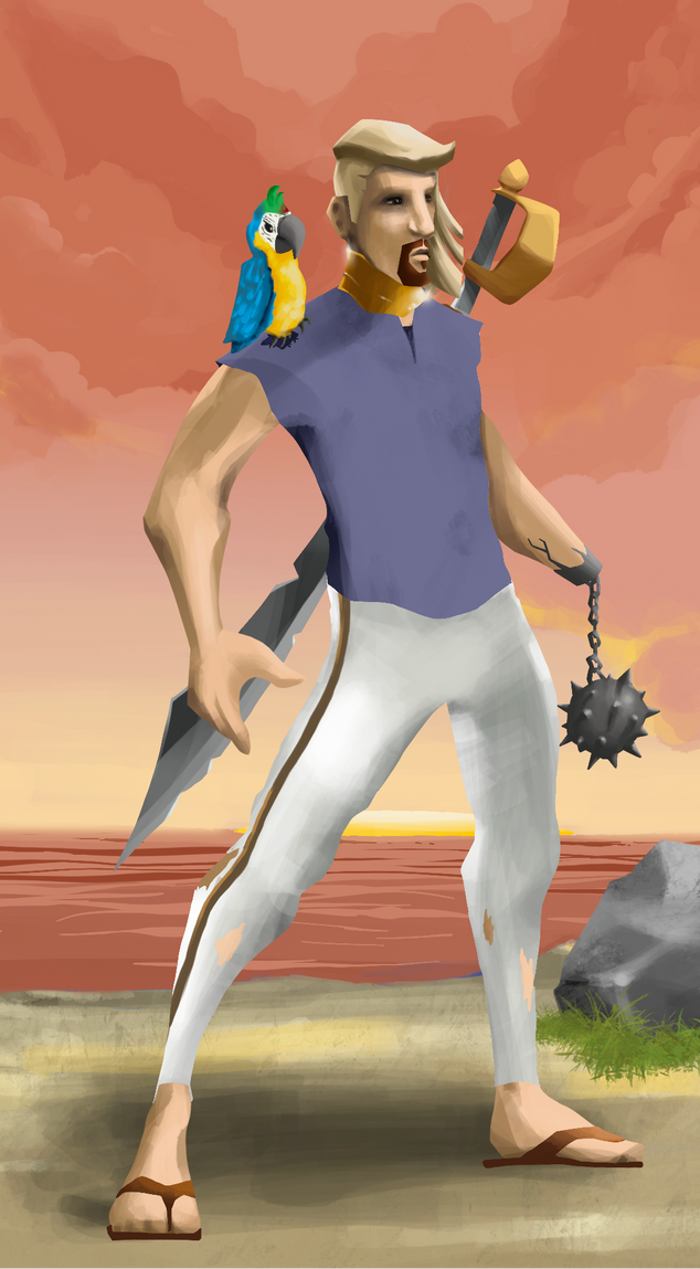 AlgoSeas Pirate #31310 NFT on Algorand