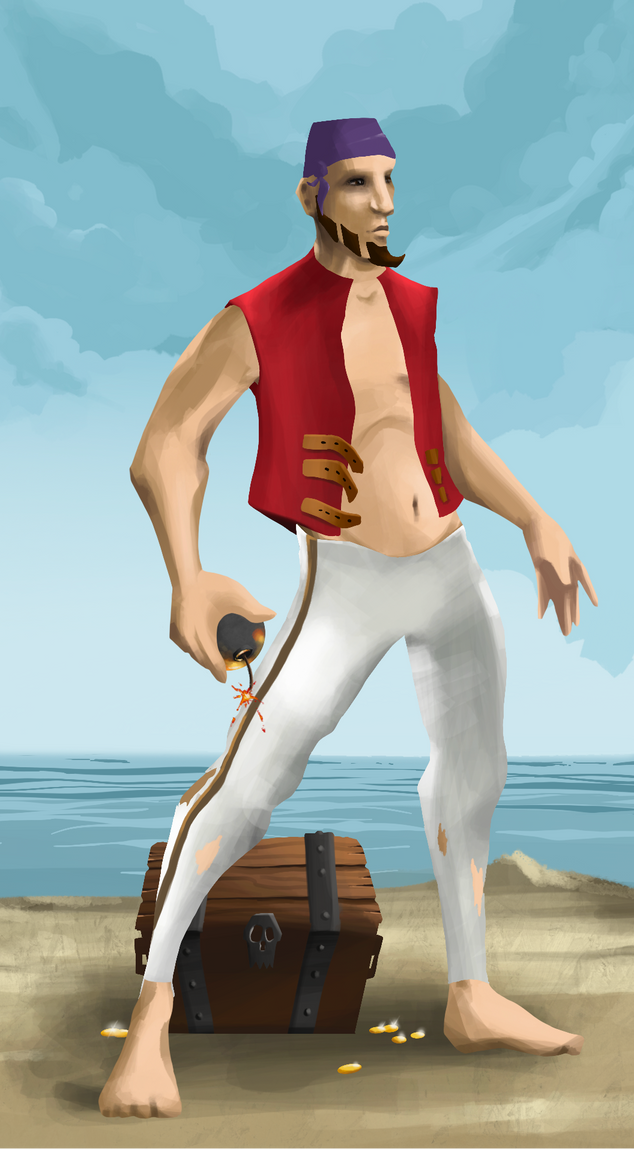 AlgoSeas Pirate #31312 NFT on Algorand