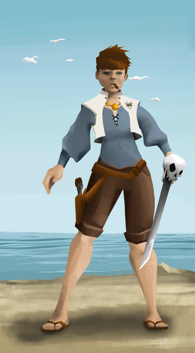AlgoSeas Pirate #31315 NFT on Algorand