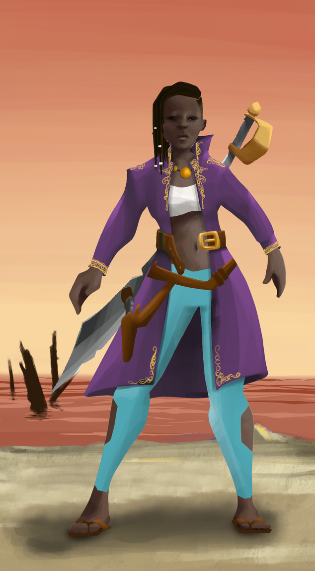 AlgoSeas Pirate #31318 NFT on Algorand