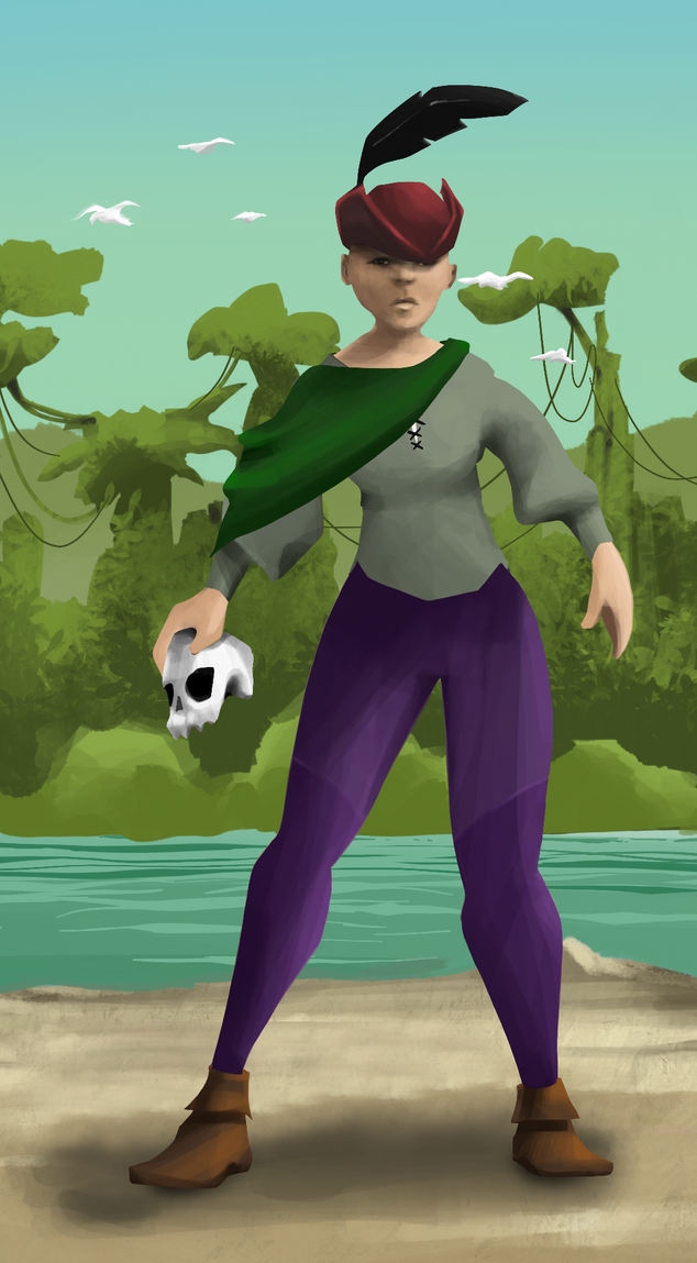 AlgoSeas Pirate #31321 NFT on Algorand