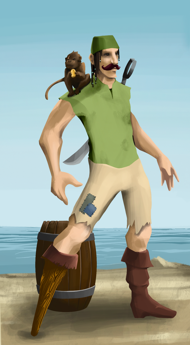 AlgoSeas Pirate #31324 NFT on Algorand