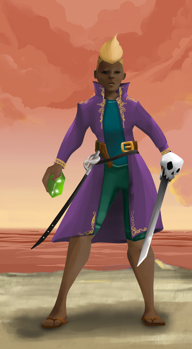 AlgoSeas Pirate #31327 NFT on Algorand