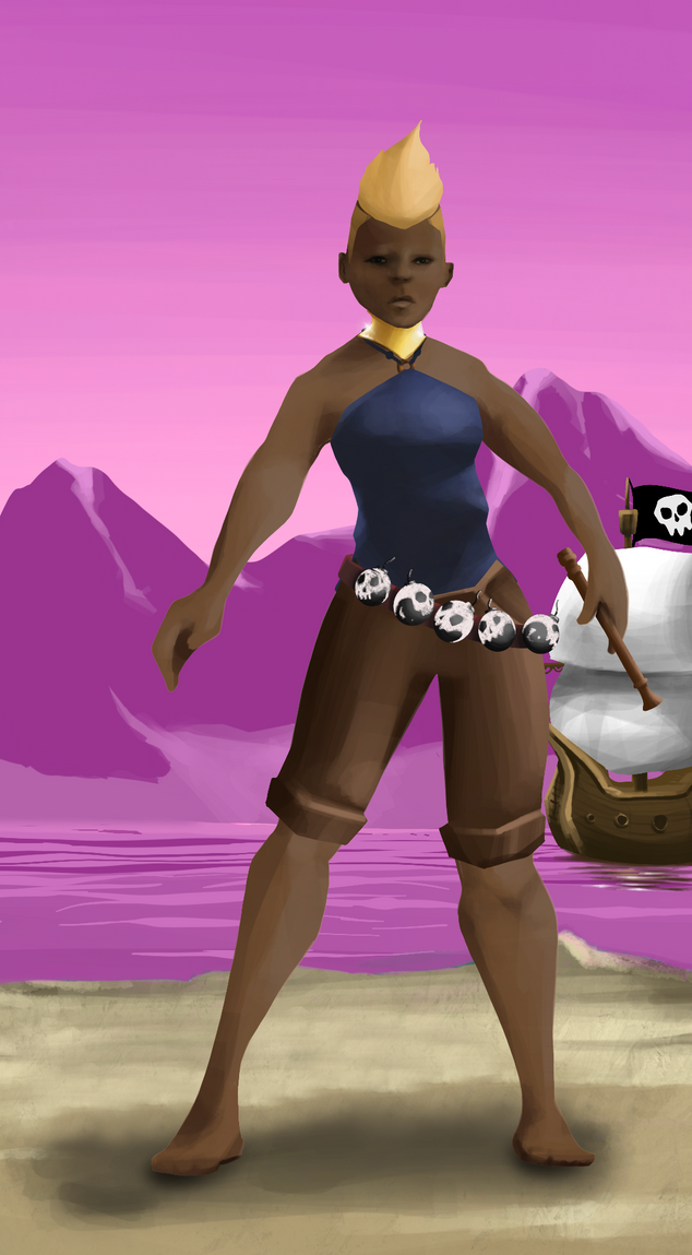 AlgoSeas Pirate #31333 NFT on Algorand