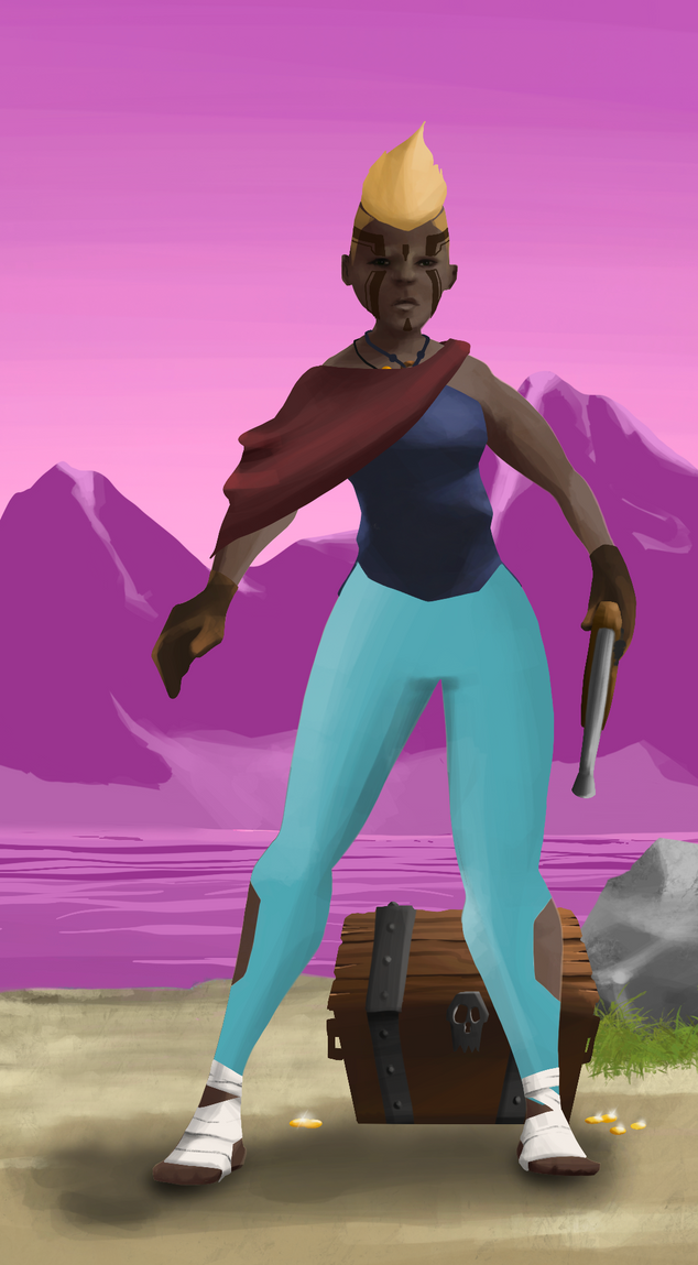 AlgoSeas Pirate #31338 NFT on Algorand