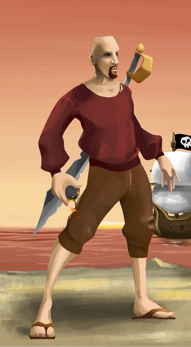 AlgoSeas Pirate #31349 NFT on Algorand