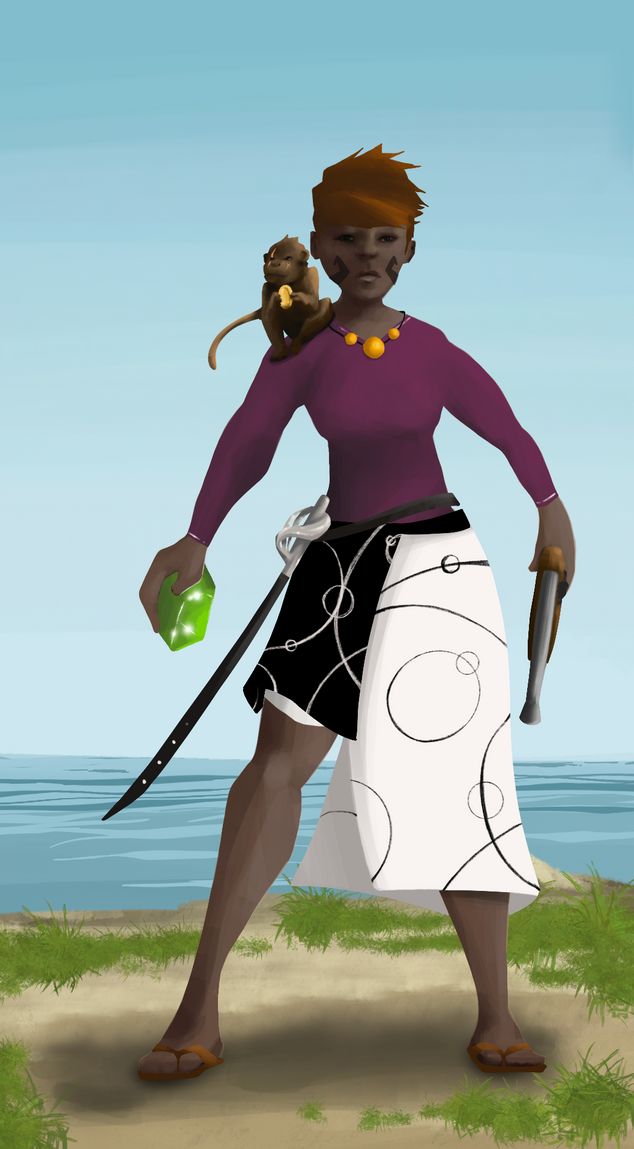 AlgoSeas Pirate #31353 NFT on Algorand