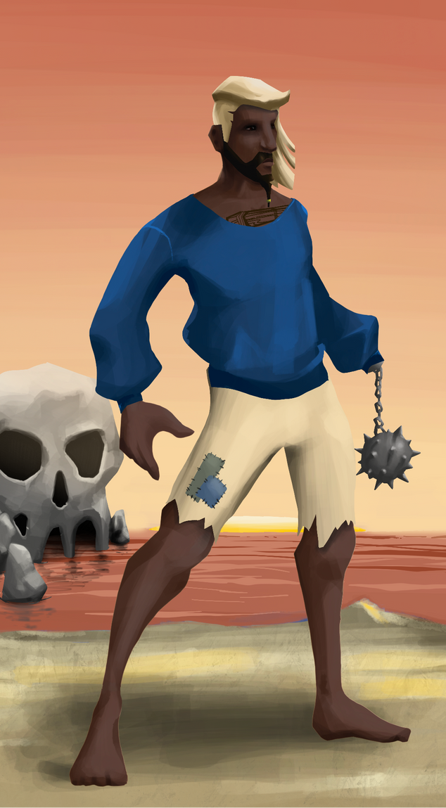 AlgoSeas Pirate #31365 NFT on Algorand