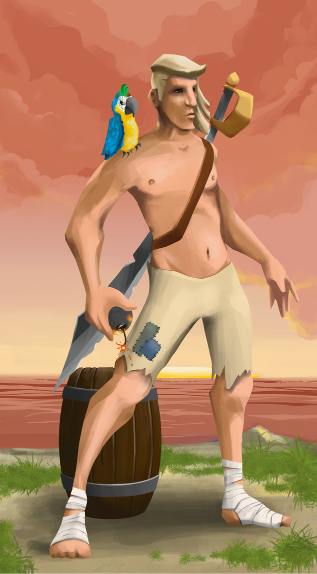 AlgoSeas Pirate #31373 NFT on Algorand