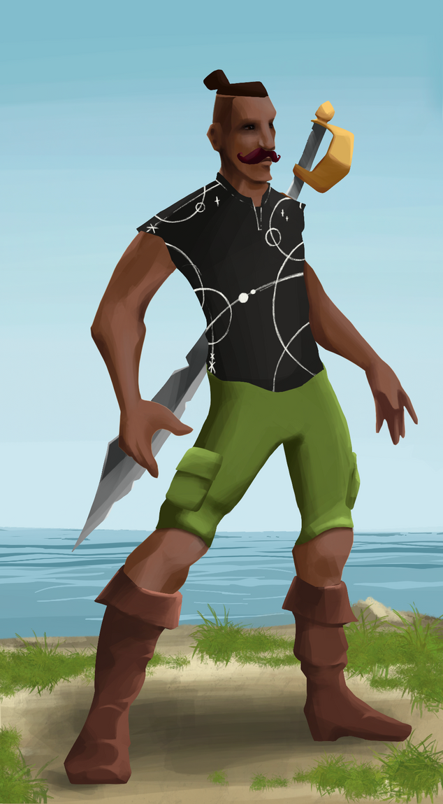 AlgoSeas Pirate #31374 NFT on Algorand