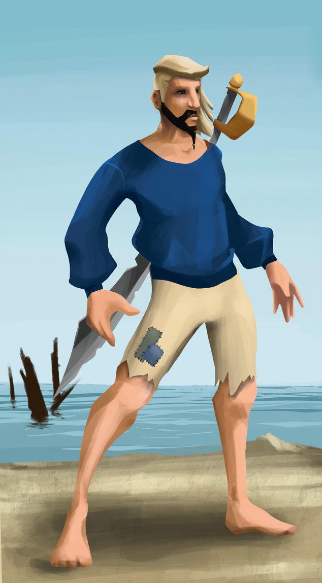 AlgoSeas Pirate #31377 NFT on Algorand