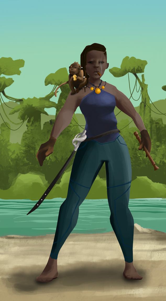 AlgoSeas Pirate #31382 NFT on Algorand