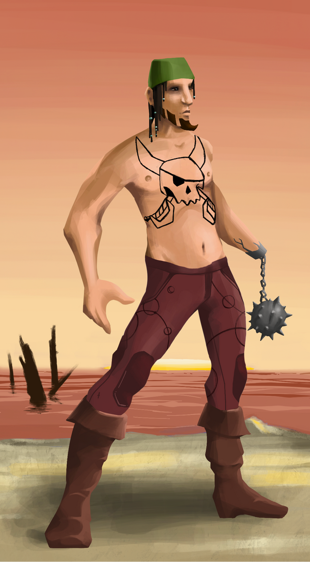 AlgoSeas Pirate #31384 NFT on Algorand