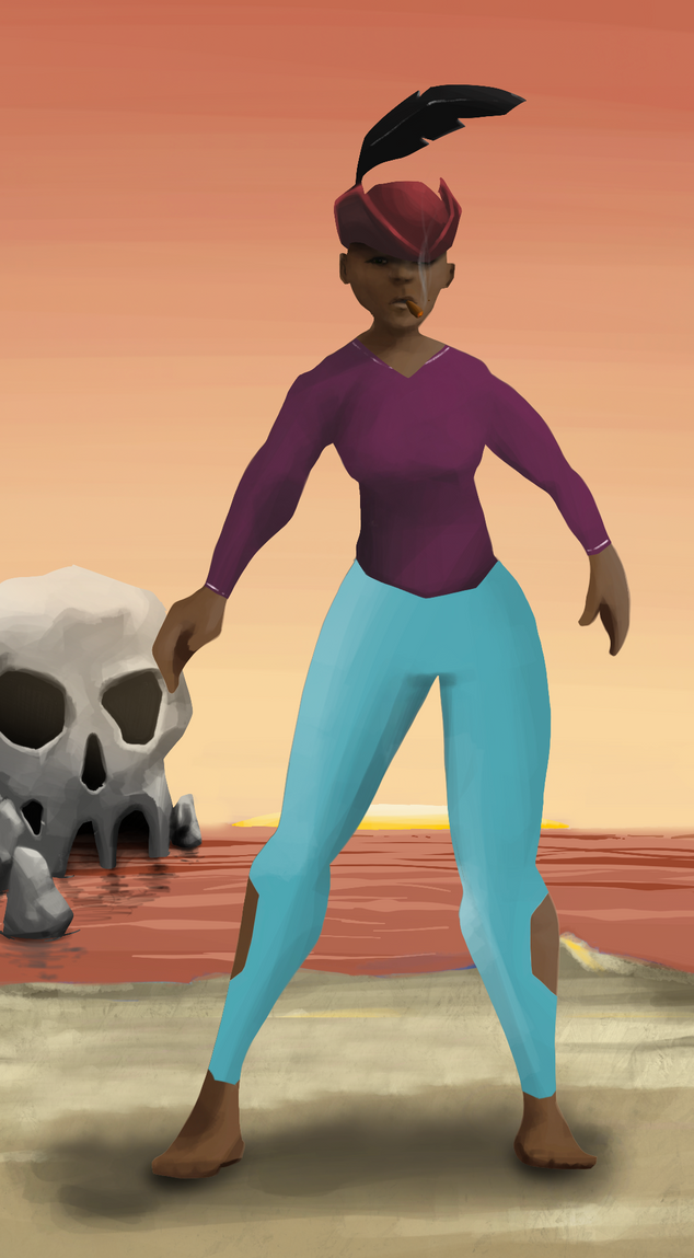 AlgoSeas Pirate #31393 NFT on Algorand