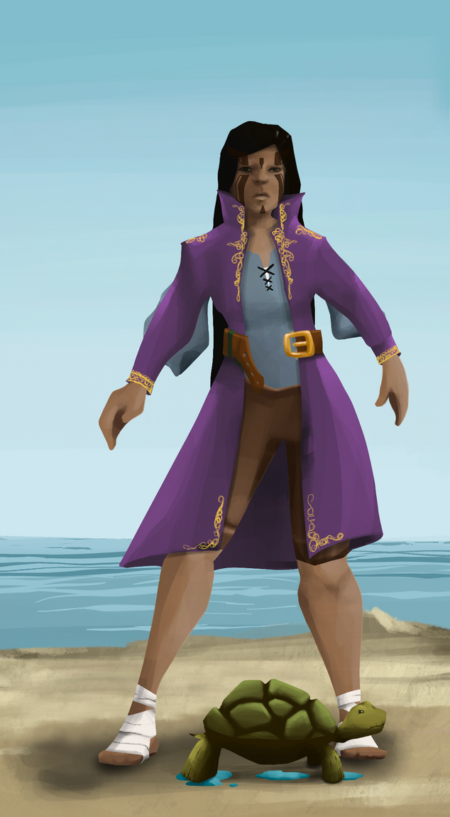 AlgoSeas Pirate #3140 NFT on Algorand