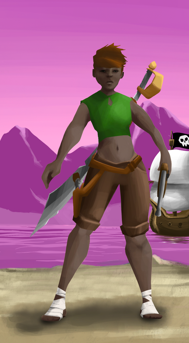 AlgoSeas Pirate #31404 NFT on Algorand