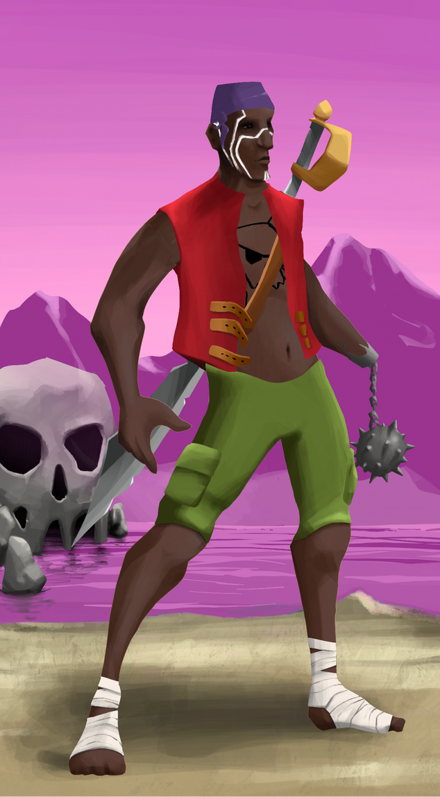 AlgoSeas Pirate #31405 NFT on Algorand