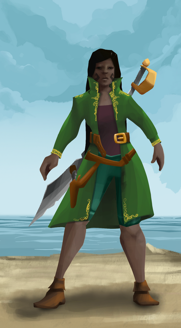 AlgoSeas Pirate #3141 NFT on Algorand