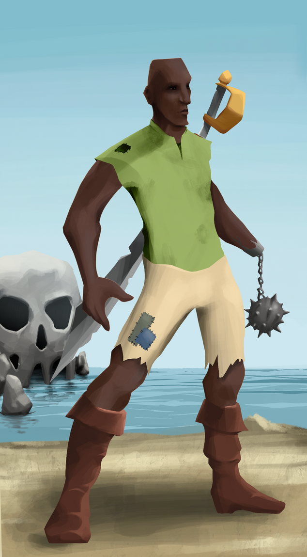 AlgoSeas Pirate #31416 NFT on Algorand